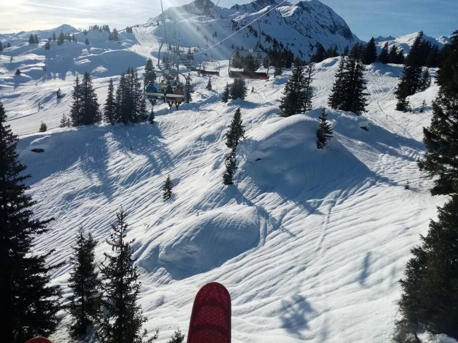 L'Appartement Les Bossons En Lisiere De Foret Dans Le Chalet Genepi Ареш Екстер'єр фото
